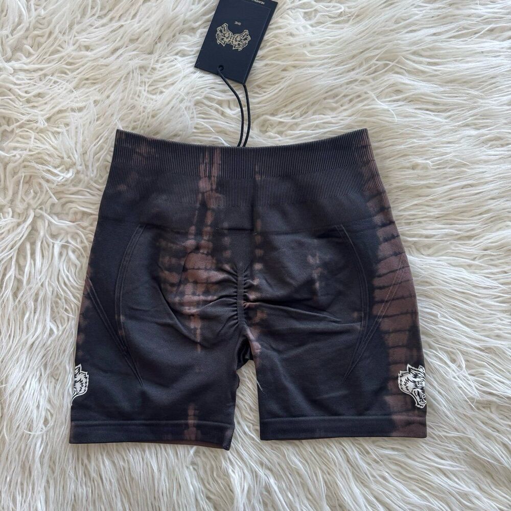 Darc Sport Dual Everson Huxley Seamless Shorts Shadow Mauve Serpant Size Small - Picture 5 of 11